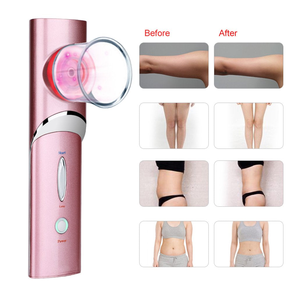 Rechargeable Body Vaccum Cellulite Remove Machine Fat Burner Reduce Device Body Massager CN