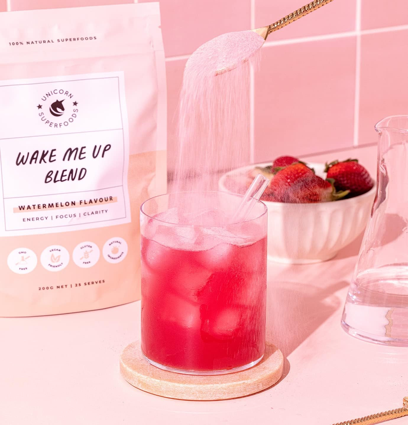 Unicorn Superfoods Wake Me up Blend