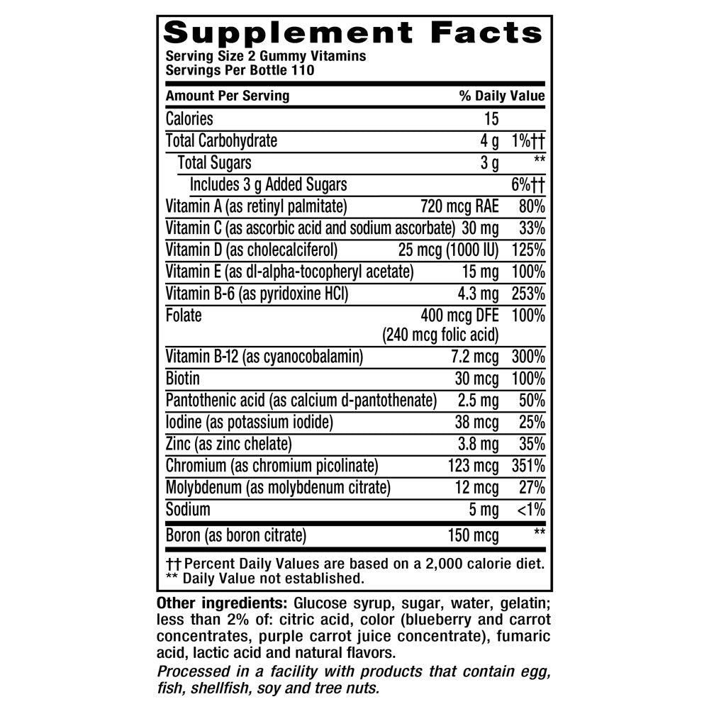 Vitafusion Men'S Gummy Vitamins, 220Ct