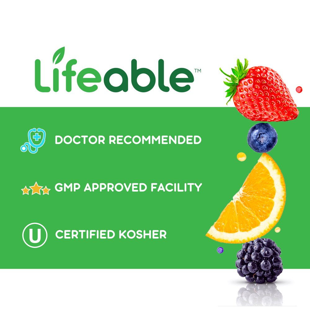 Lifeable Probiotics for Women - 10 Billion CFU - 90 Gummies