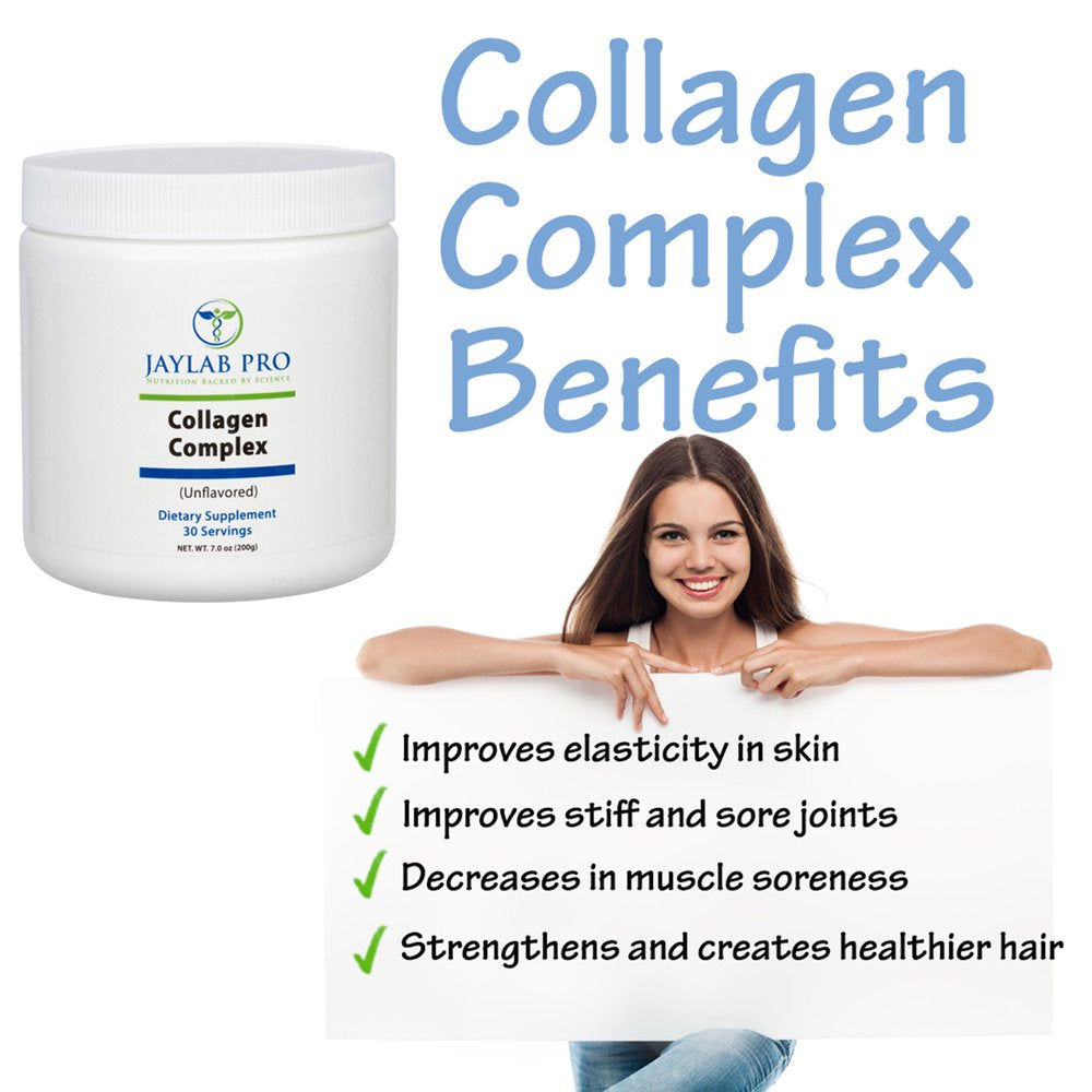 Jaylab Pro Collagen Complex Powdered Supplement