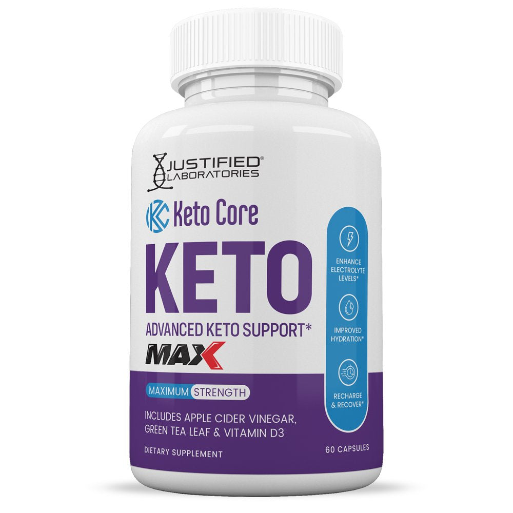 (3 Pack) Keto Core ACV MAX Pills 1675Mg Alternative to Gummies Dietary Supplement 180 Capsules