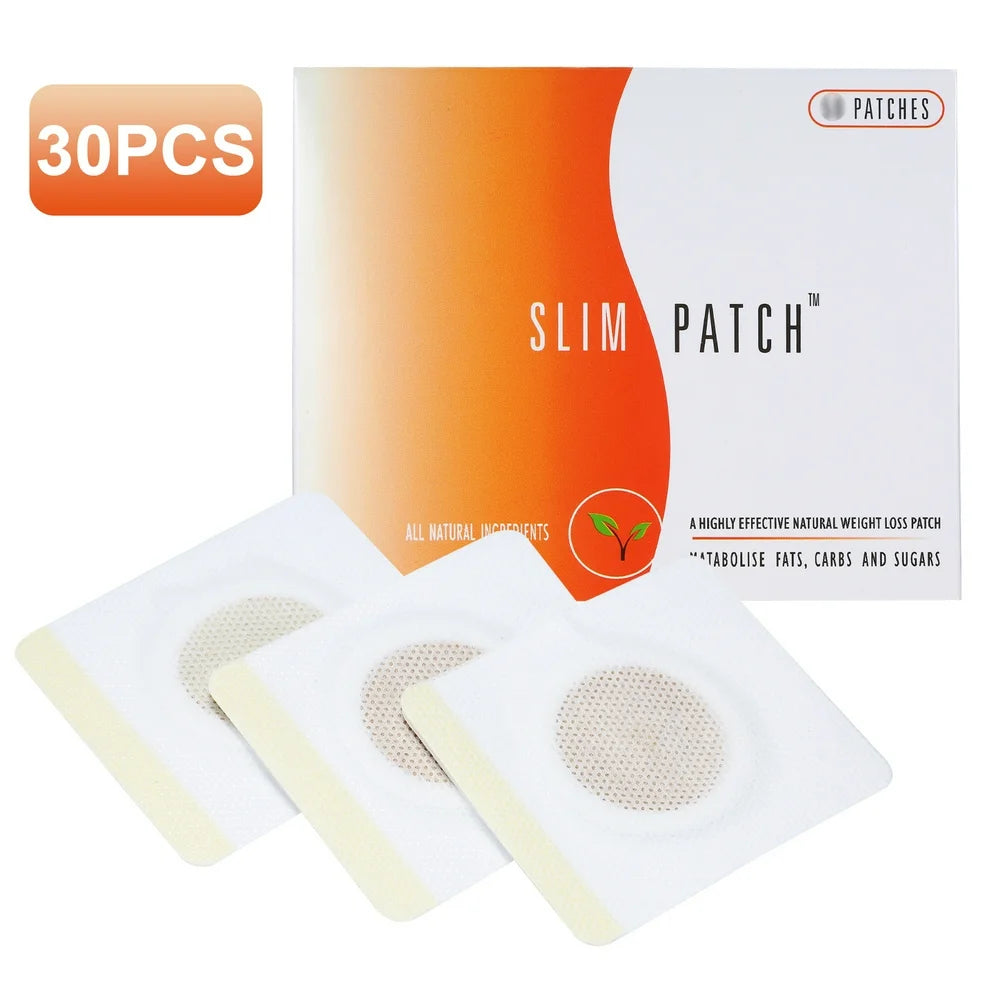 Abanopi 30Pcs Slim Patch Navel Sticker -Obesity Fat Burning for Losing Weight Abdomen Slimming Patch Paste Belly Waist