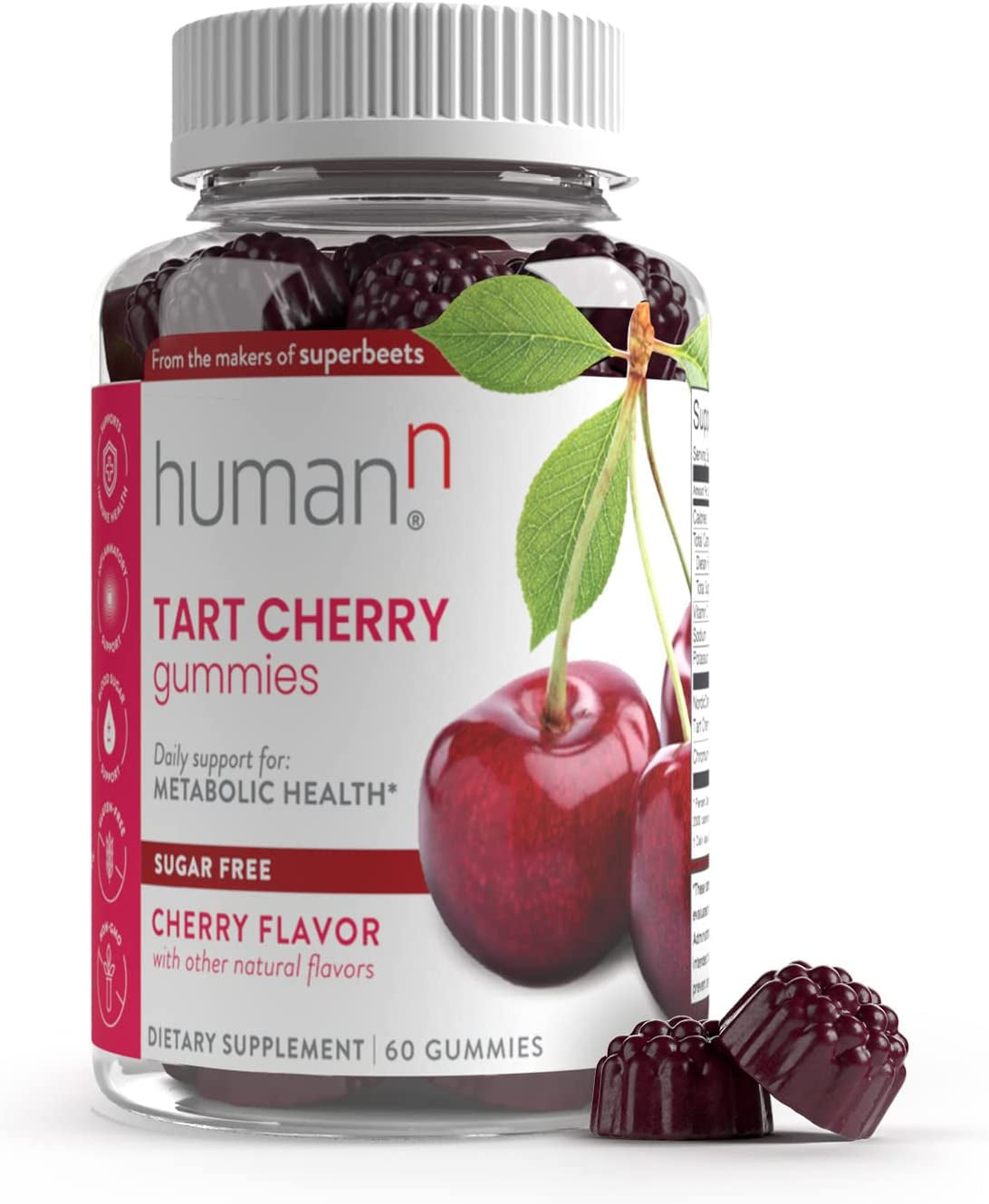 Humann Tart Cherry Gummies & Superbeets Energy Gummies