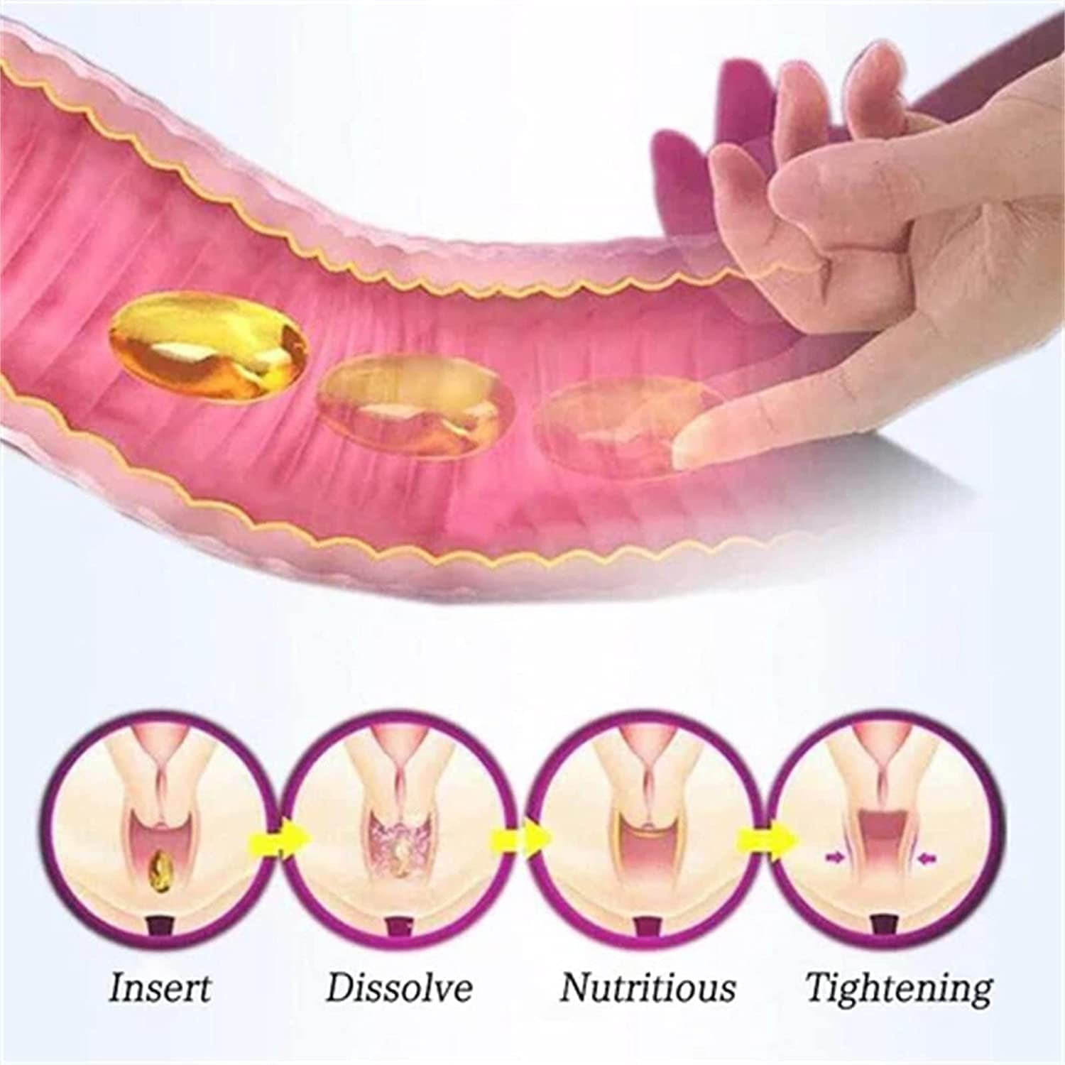 Annie Care Natural Detox Viginal Gel, Anniecare Instant Anti-Itch Detox Slimming Products, Natural Repair Vajinal Capsules