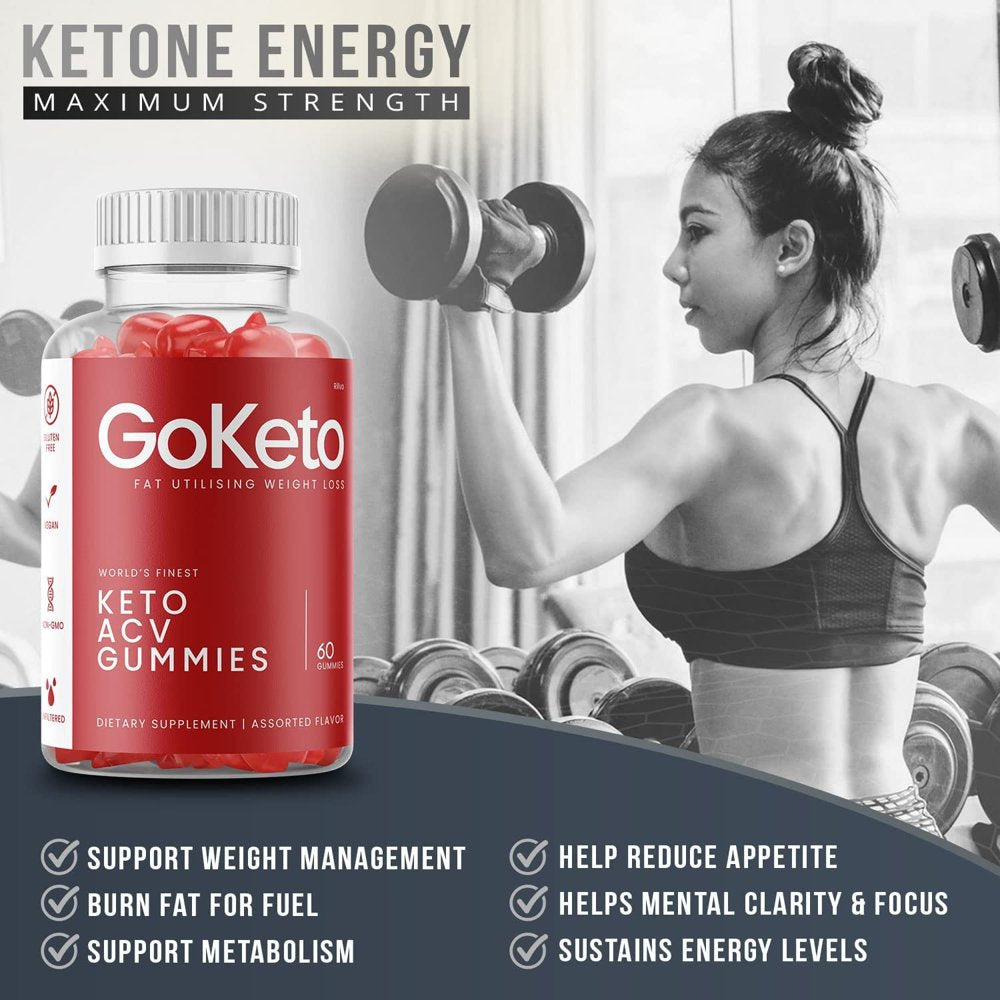 Go Ketos Gummies, Goketos Advanced Ketogenic Support 60 Gummies