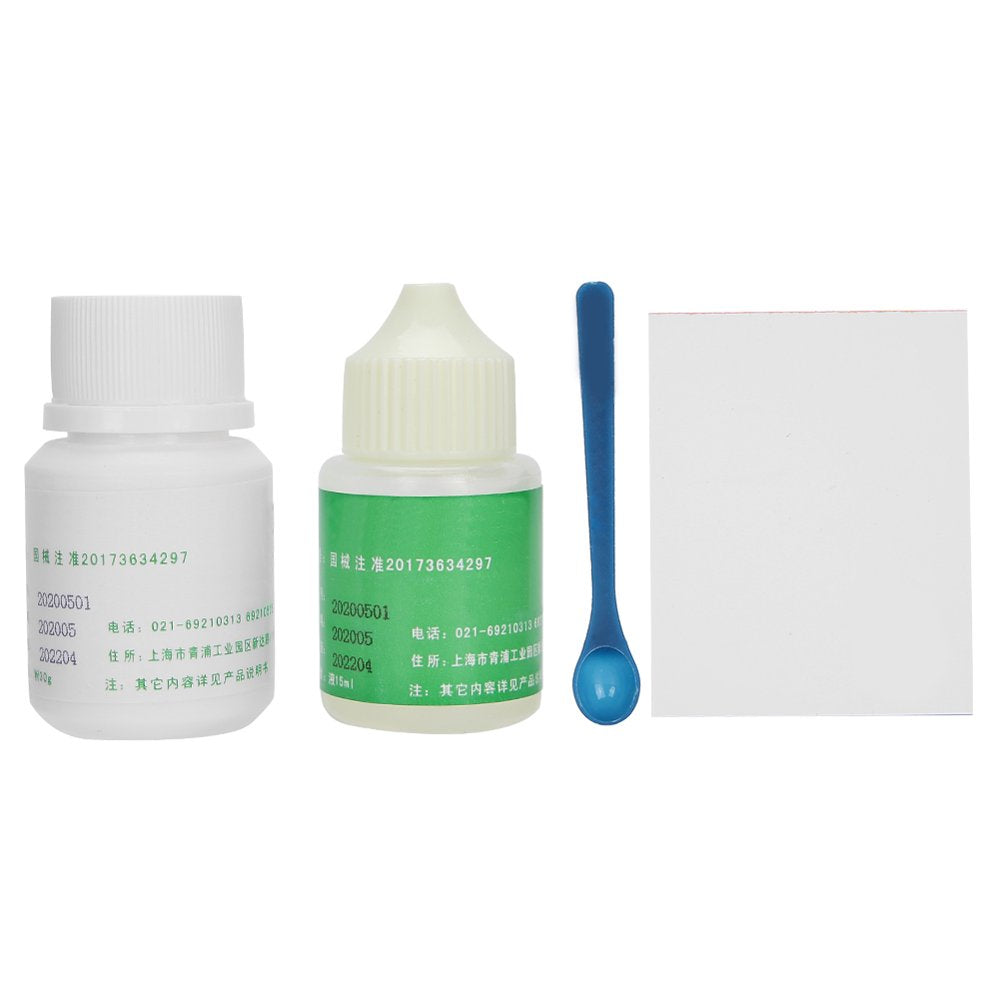 Zinc Polycarboxylate Cement, 15Ml + 30G 30G Powder and 15Ml Liquid Cements High Bond Strength for Oral Cavity and Biology