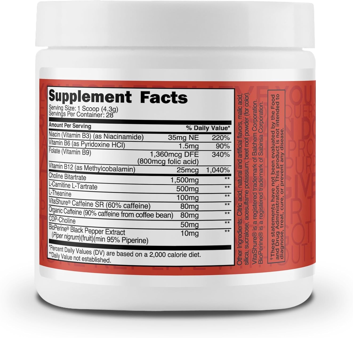 Transformhq Everyday Boost Shot 28 Servings (Fruit Punch) - Non-Gmo, Gluten-Free