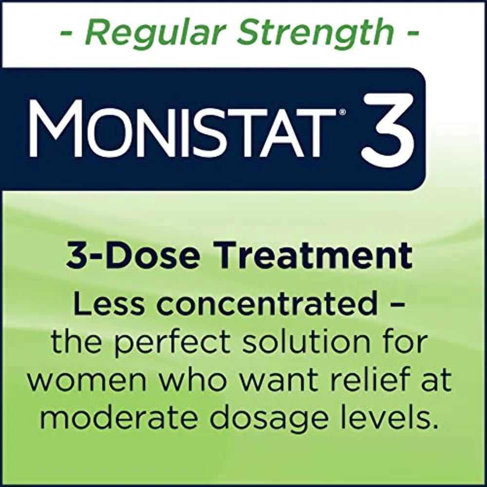 Monistat 3 Day Yeast Infection Treatment, 3 Miconazole Suppository Inserts & External Itch Cream