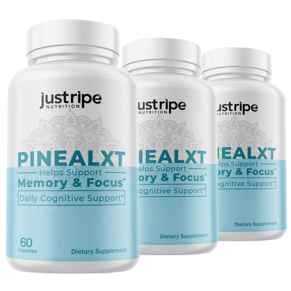 3 Pack Pineal XT Capsules to Support Gland Functions and Energy Levels 60Ct