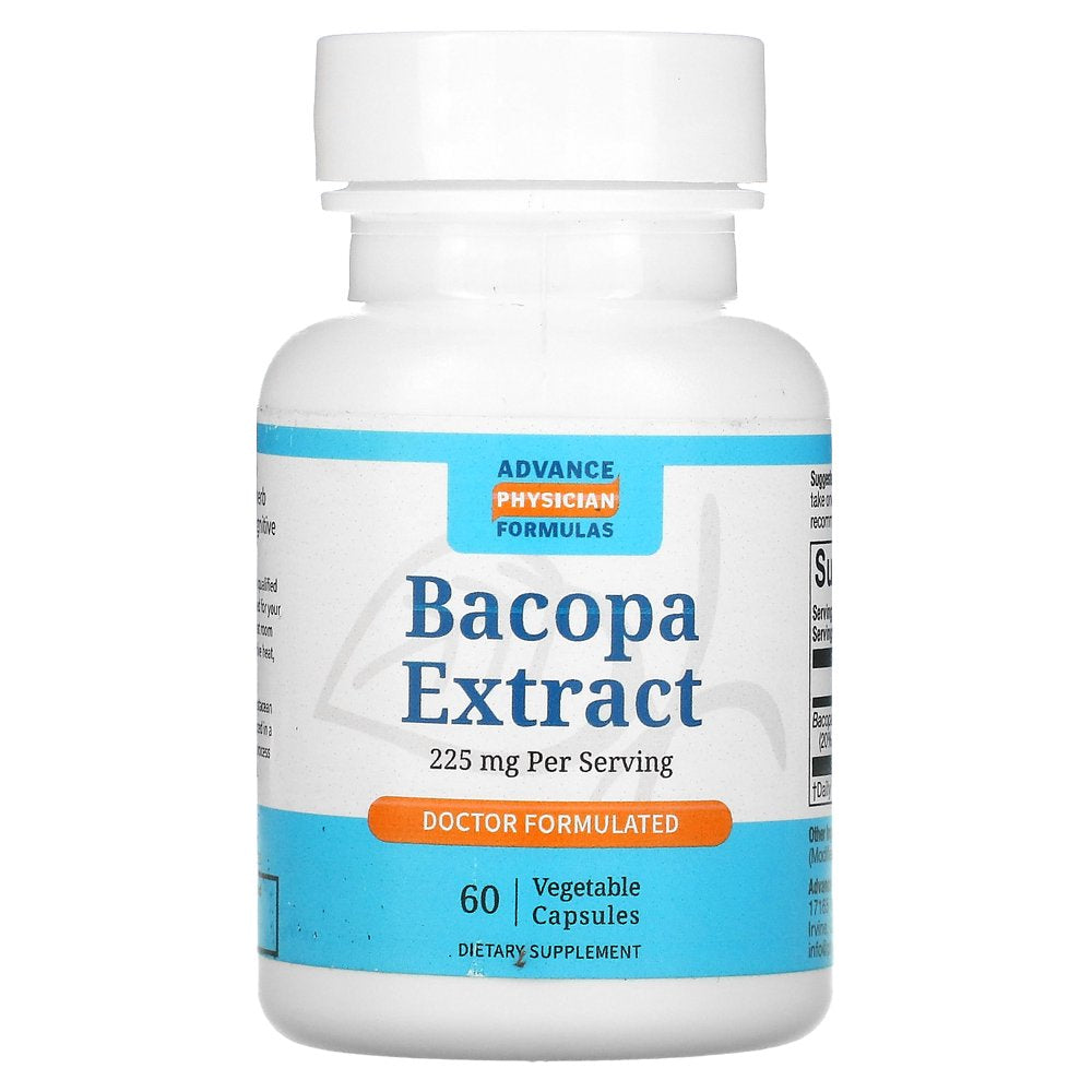 Advance Physician Formulas Bacopa Extract, 225 Mg, 60 Vegetable Capsules