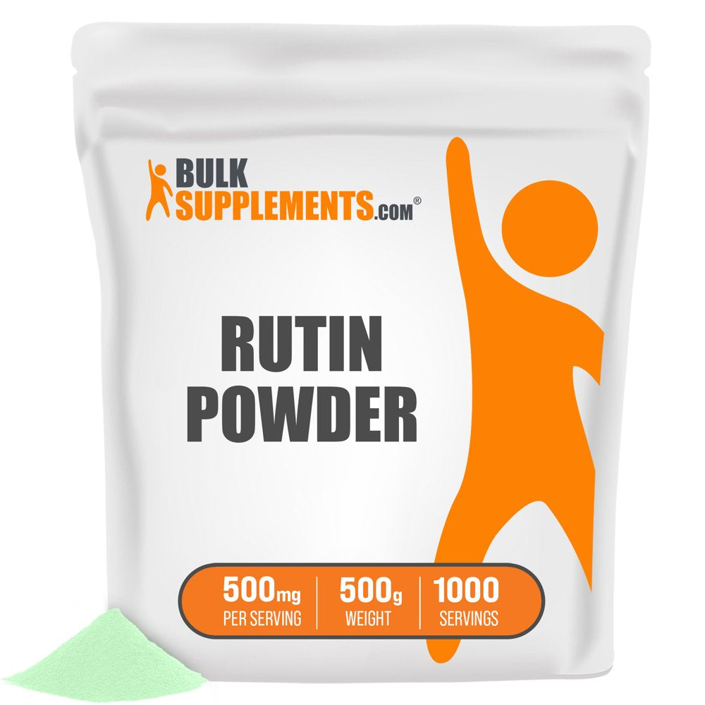 Bulksupplements.Com Rutin Powder - Circulation and Vein Support - Luteolin Supplement - Apigenin Supplement - Brain Supplement (500 Grams)