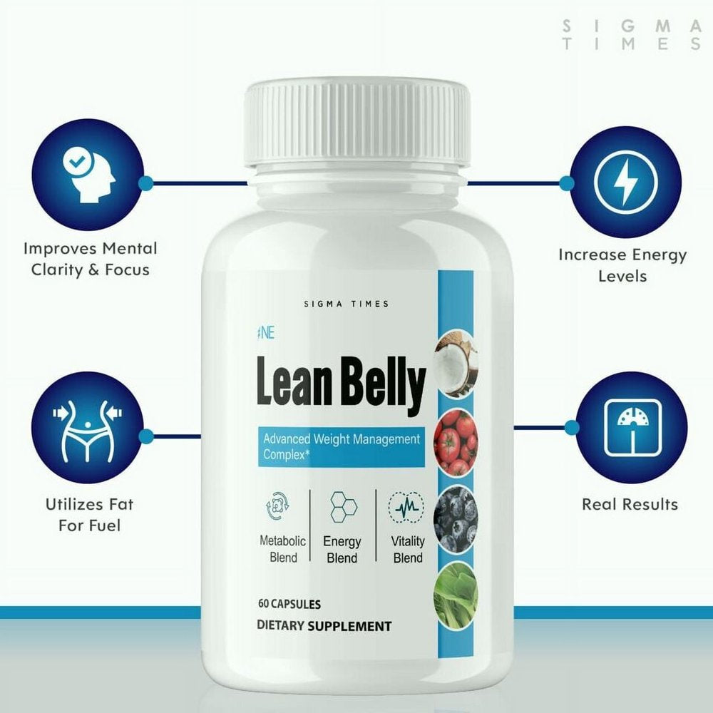 Lean Belly Juice Weight Loss, Appetite Control Supplement Pill 60 Capsules