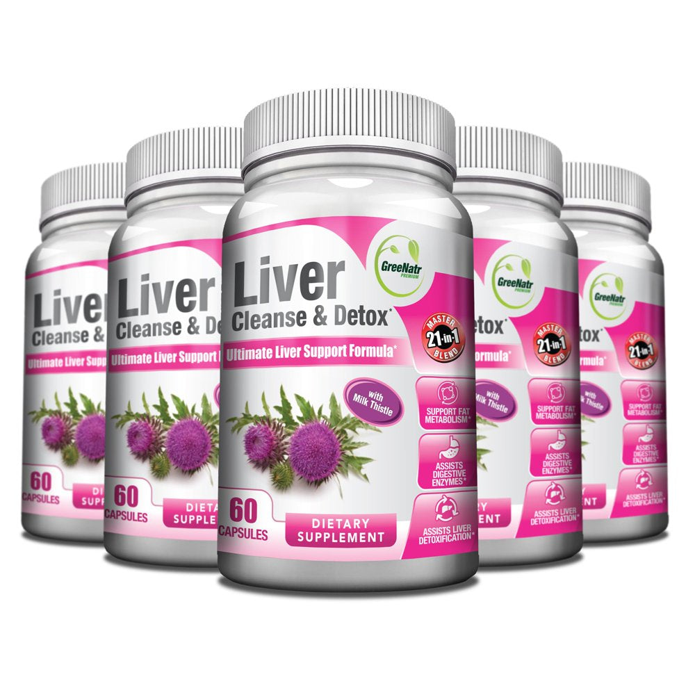 Liver Cleanse Detox & Repair Formula - for Optimal Liver Health Support