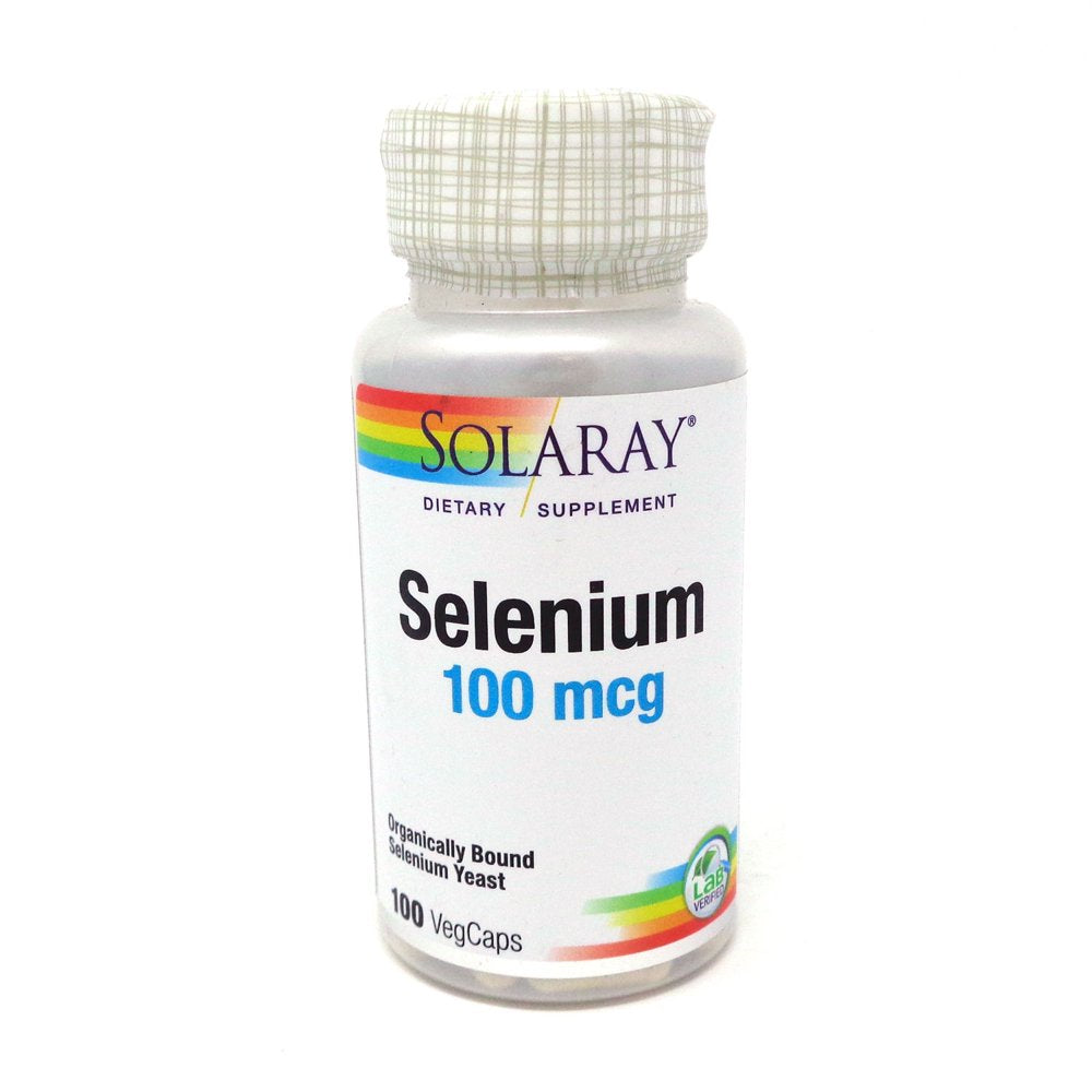 Selenium-100 by Solaray - 100 Capsules