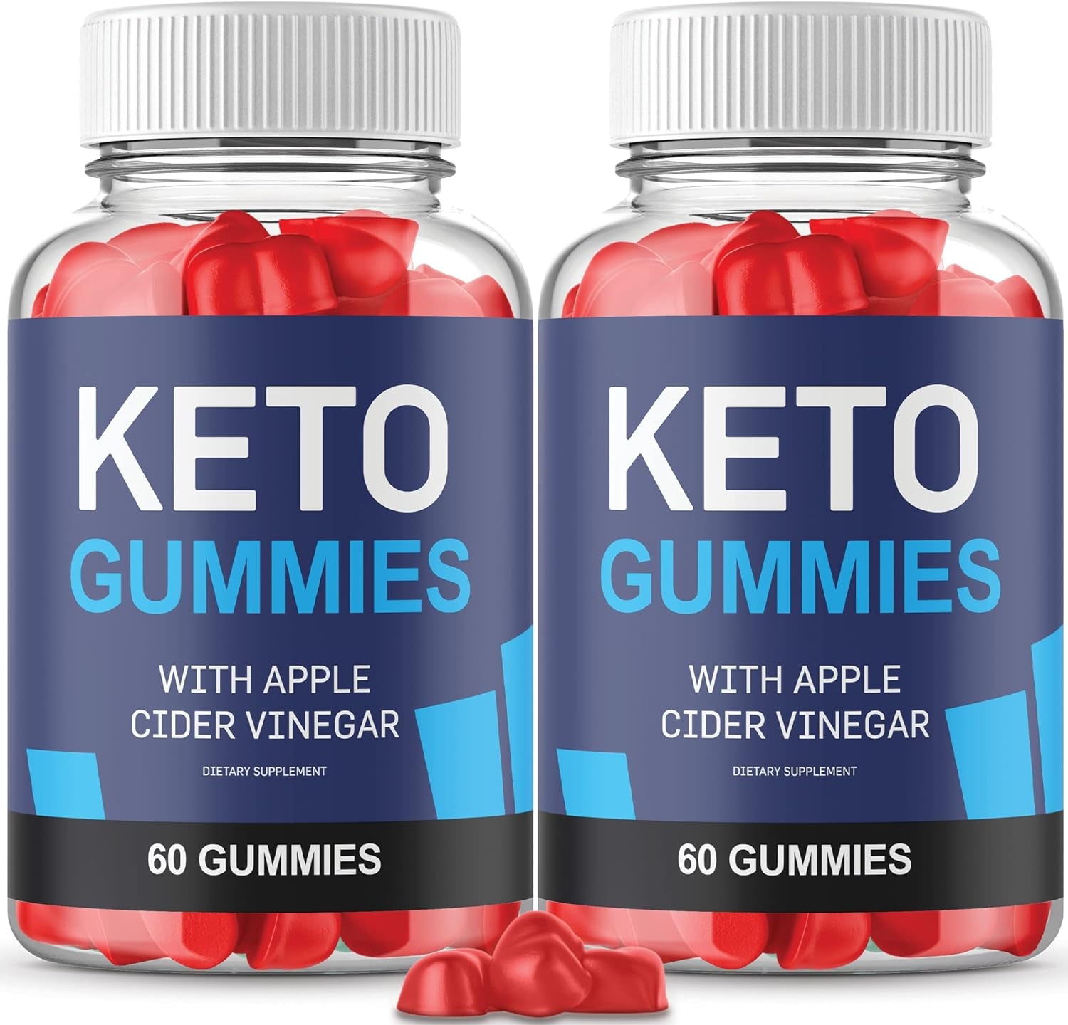 (2 Pack) Kickin Keto Gummies Advanced Strength Formula, Vegan Kickin Keto ACV Kicking Keto Gummies (120 Gummies)