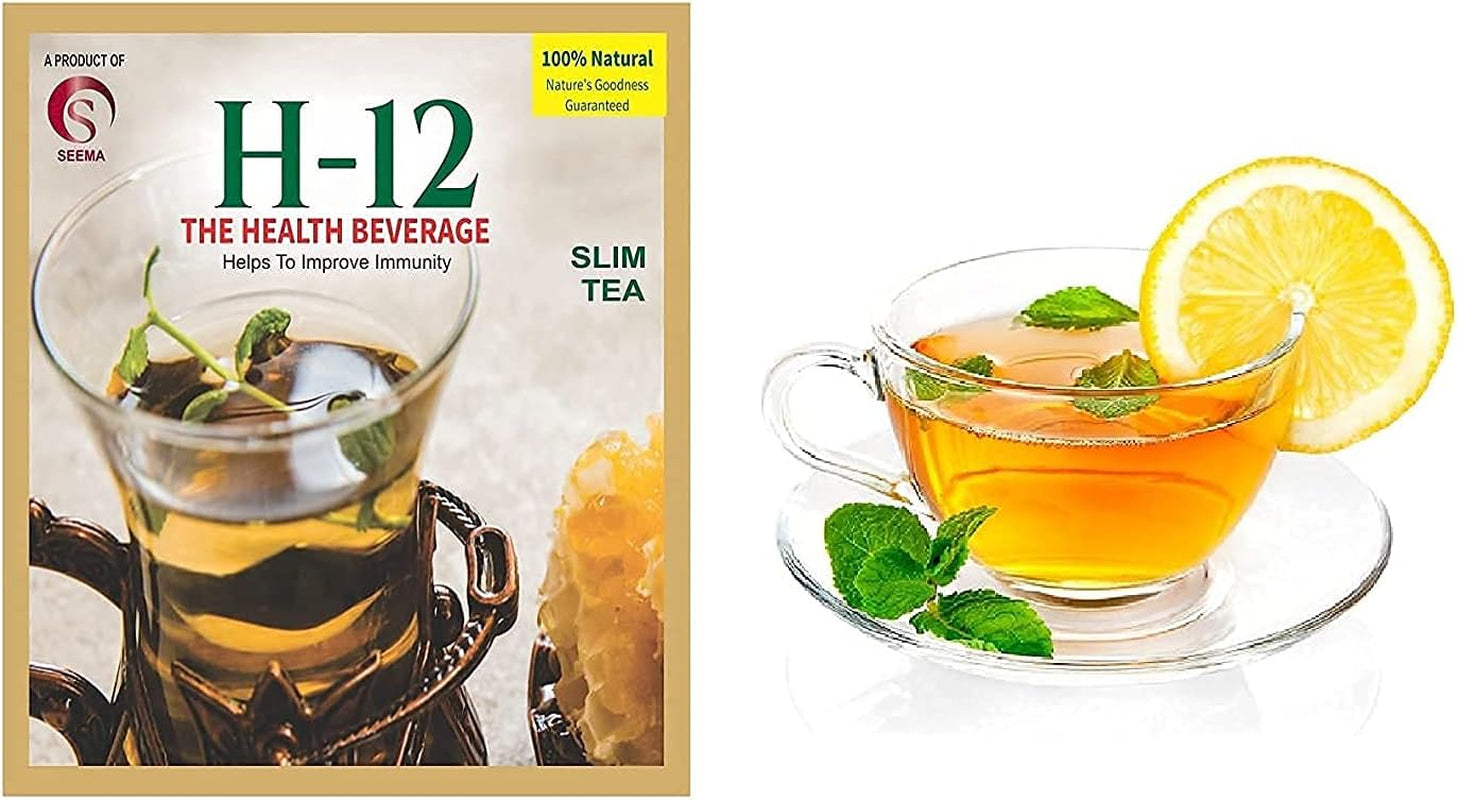 Veena Slimming Tea - Helps in Weight Loss, Reduces Belly Fat, Improves Blood Pressure, Immunity & Weight Loss - Improves Metabolism Pack of 60 Pouches