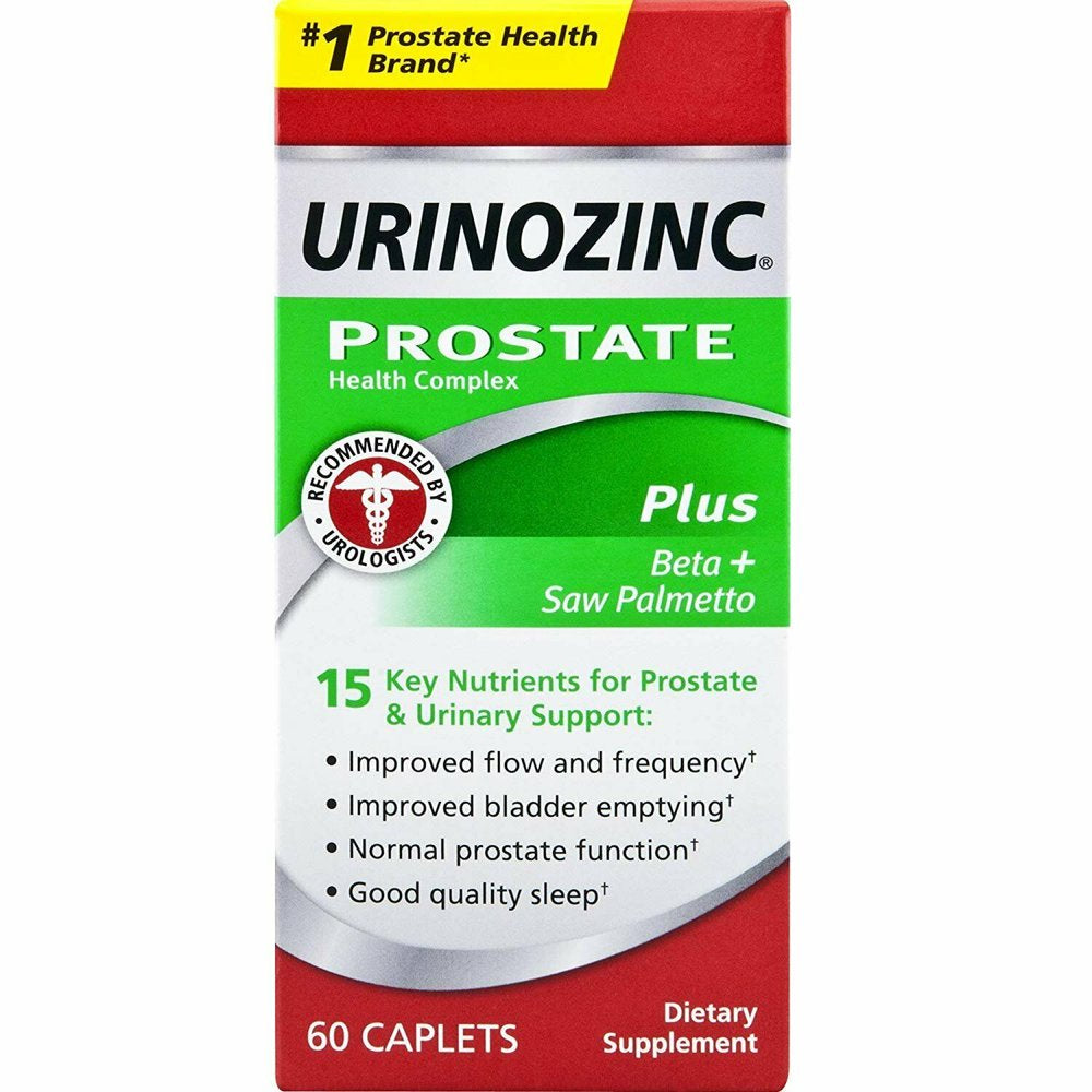 Urinozinc Prostate Health Complex Beta plus Supplement Urinary Support 60 Ct