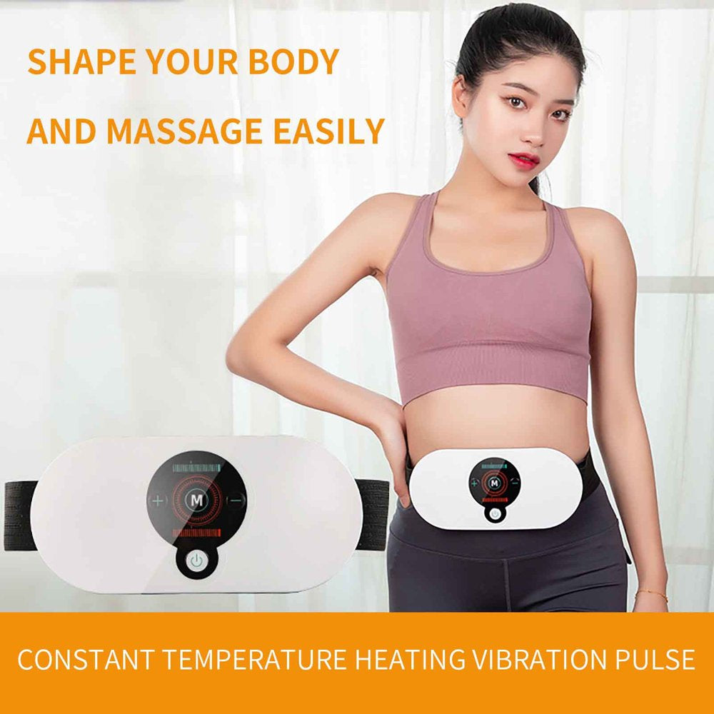 Thsue Waist Massager Smart Abdominal Vibration Weight Loss Belt Massager Electrotherapy Thin Waist and Abdominal Massager