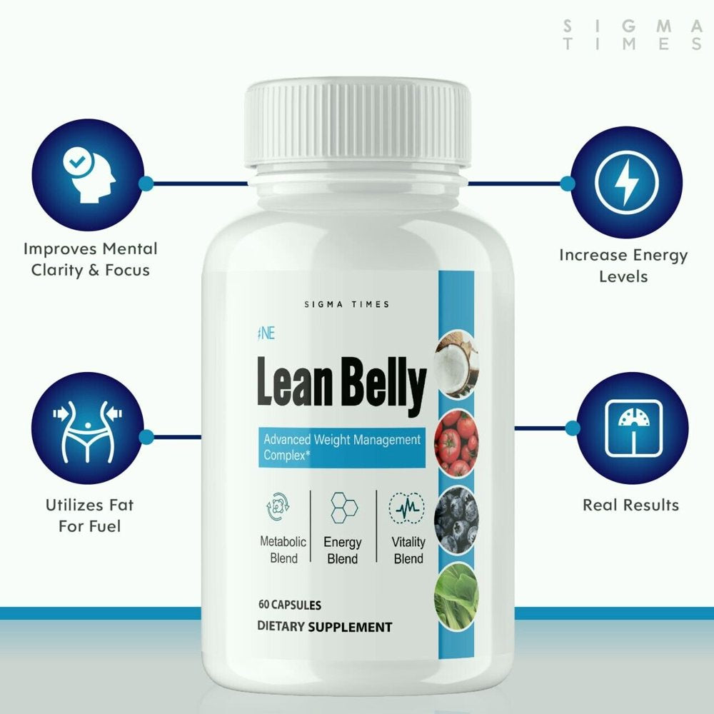 Ikaria Lean Belly Juice Weight Loss, Appetite Control Supplement Pills - 60 Capsules (Pack of 2)