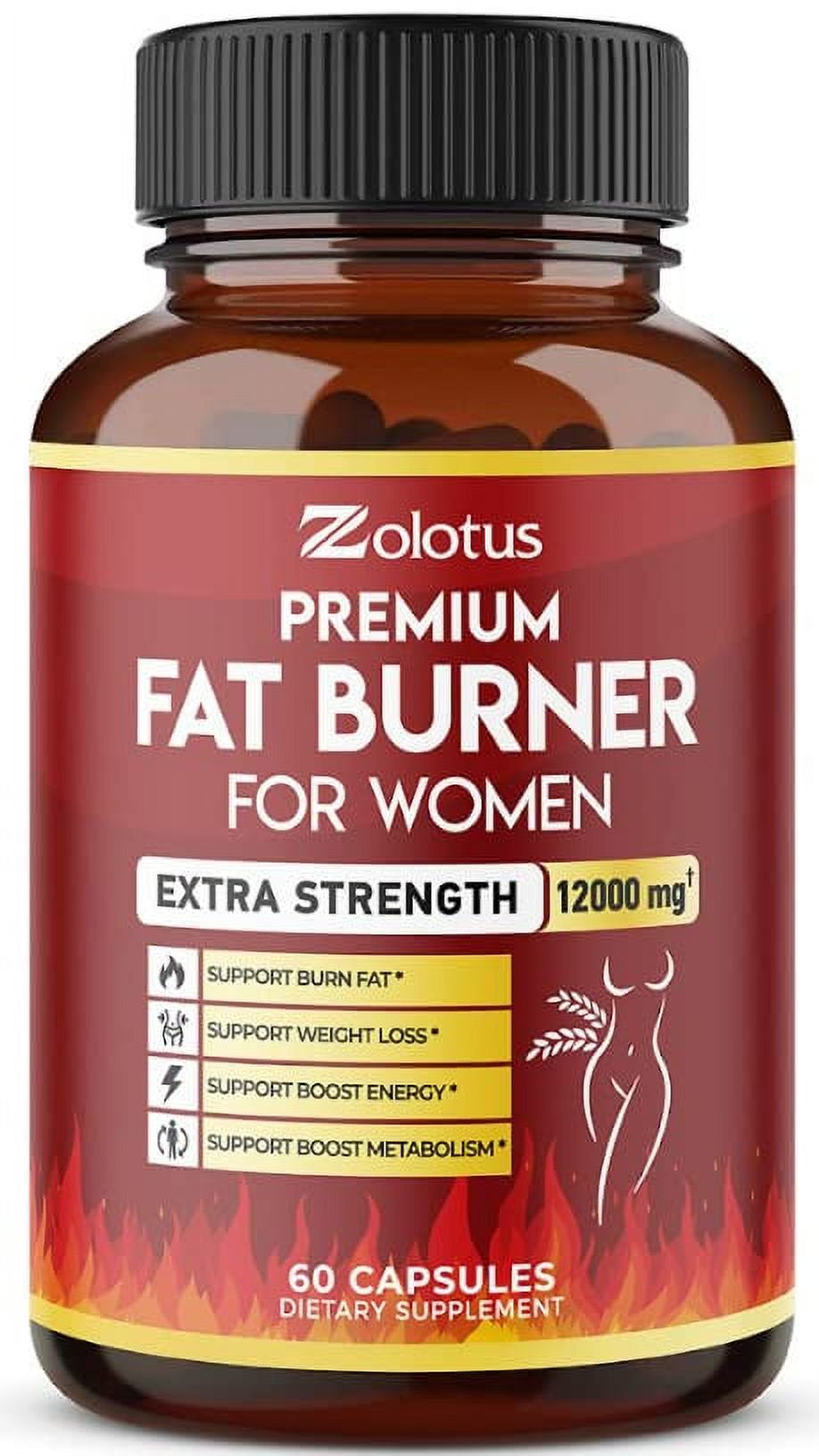 Premium Weight Loss Pills for Women, the Best Belly Fat Burners for Women and Men, Metabolism Booster, Energy Pills, Highest Potency with Green Tea Extract 98%, 2 Months Supply