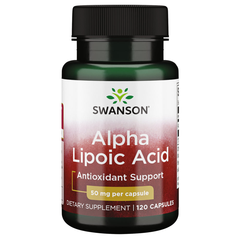 Swanson Alpha Lipoic Acid 50 Mg 120 Capsules