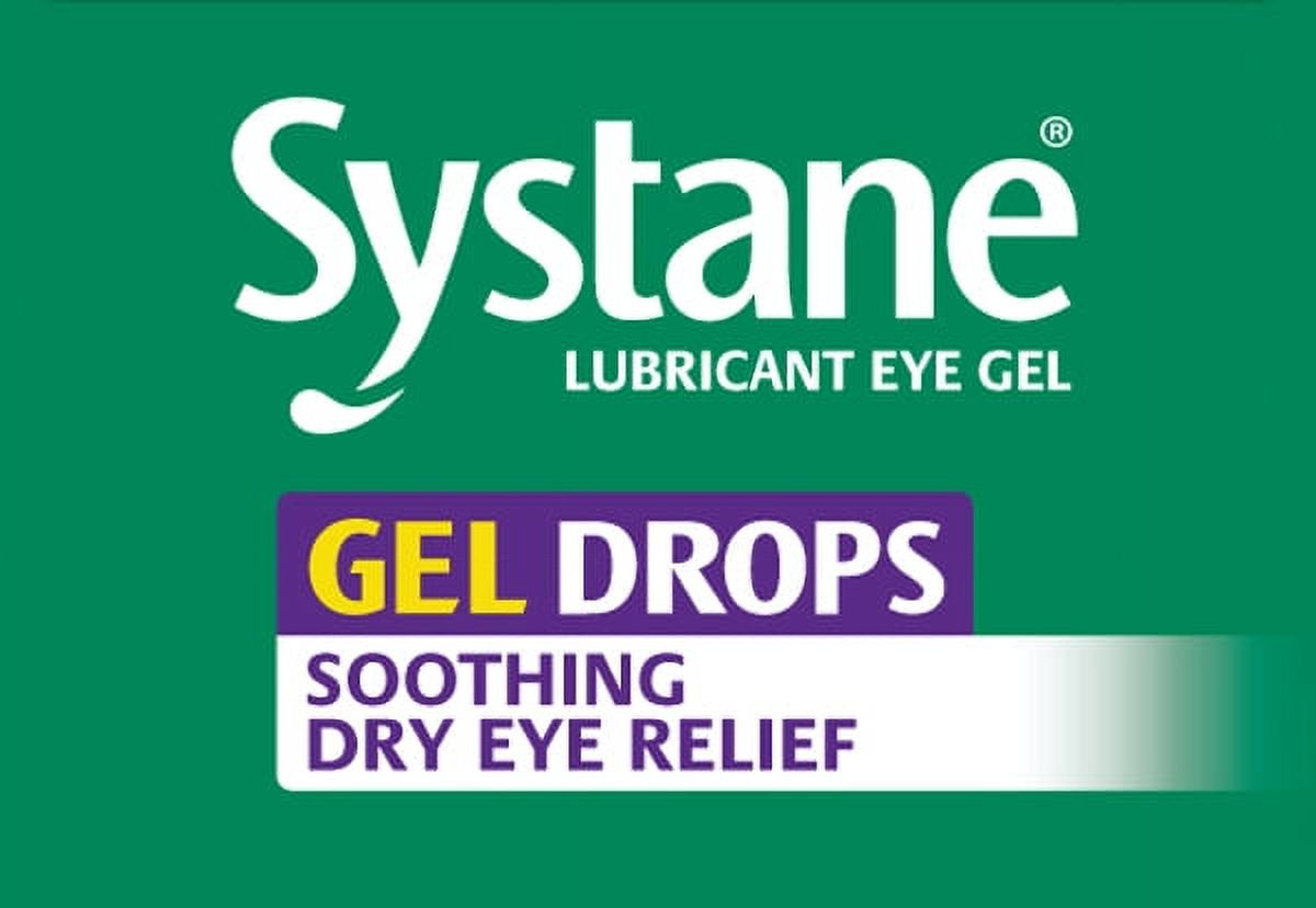 Systane Dry Eye Care Lubricant Eye Gel Drops, 10 Ml