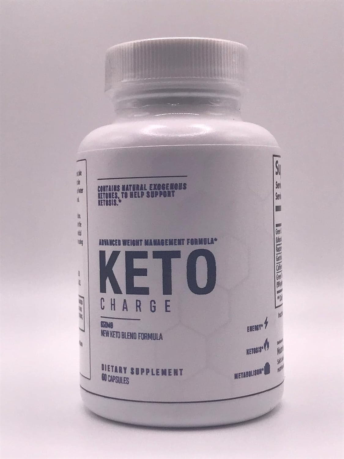 Keto BHB Real (2 Pack) Keto Charge Pills, 120 Count, 2 Months Supply 60 Count (Pack of 2)