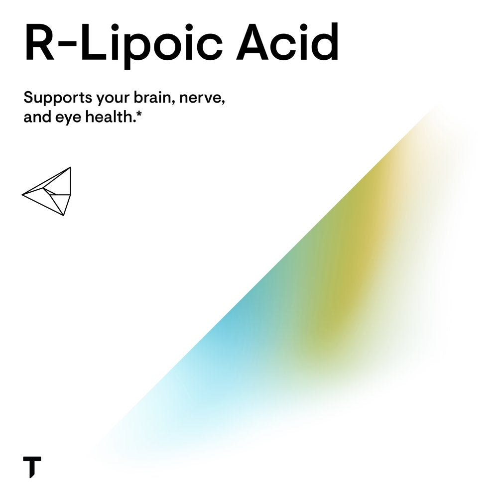 Thorne R-Lipoic Acid, Alpha-Lipoic Acid (ALA) for Antioxidant Support, 60 Capsules