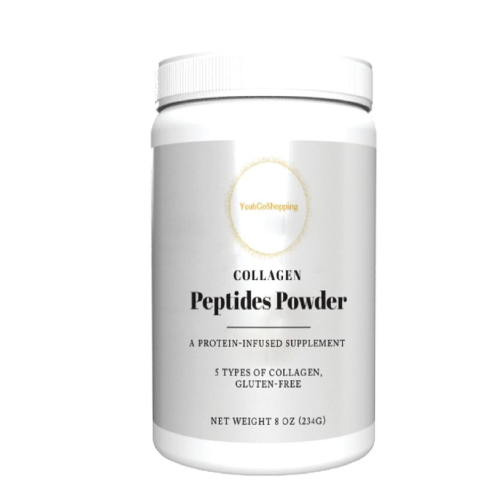 COLLAGEN PEPTIDES POWDER - a Protein Infused Supplement Powder - 8 OZ (234G)