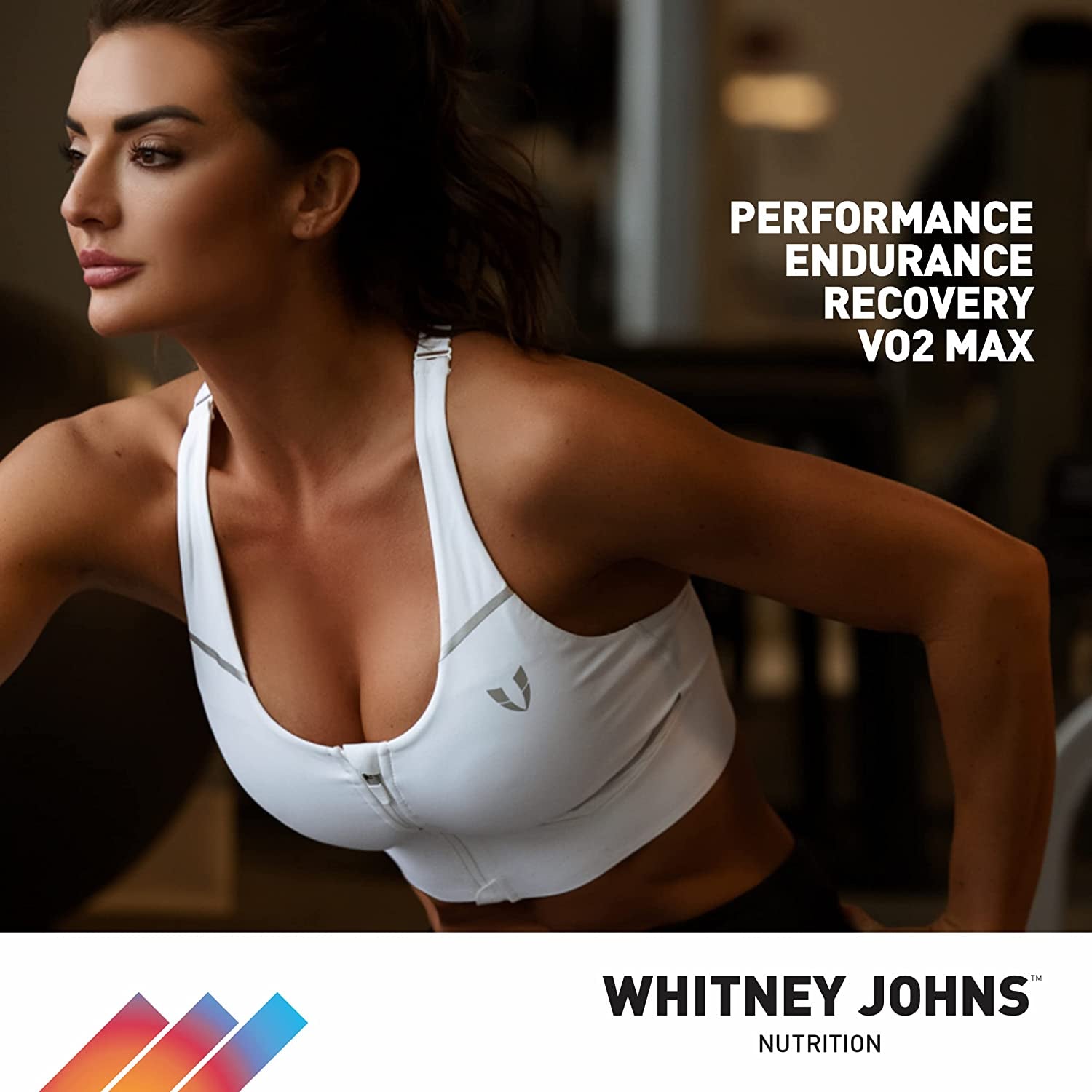 Whitney Johns Nitric Active - Nitric Oxide Booster Clinically Tested for a Natural Energy Pure Boost of Athletic Performance, Endurance, Increased Oxygen Intake (VO2 Max) & Workout Recovery - 90 Caps