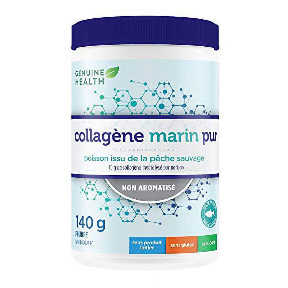 GENUINE HEALTH Clean Collagen Marine Unflavoured, 140 GR