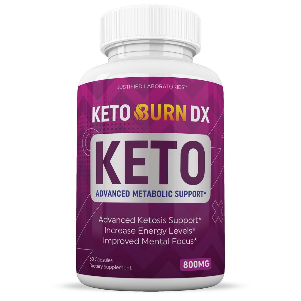 (5 Pack) Keto Burn DX Pills 800MG Includes Apple Cider Vinegar Gobhb Exogenous Ketones Advanced Ketosis Support for Men Women 300 Capsules