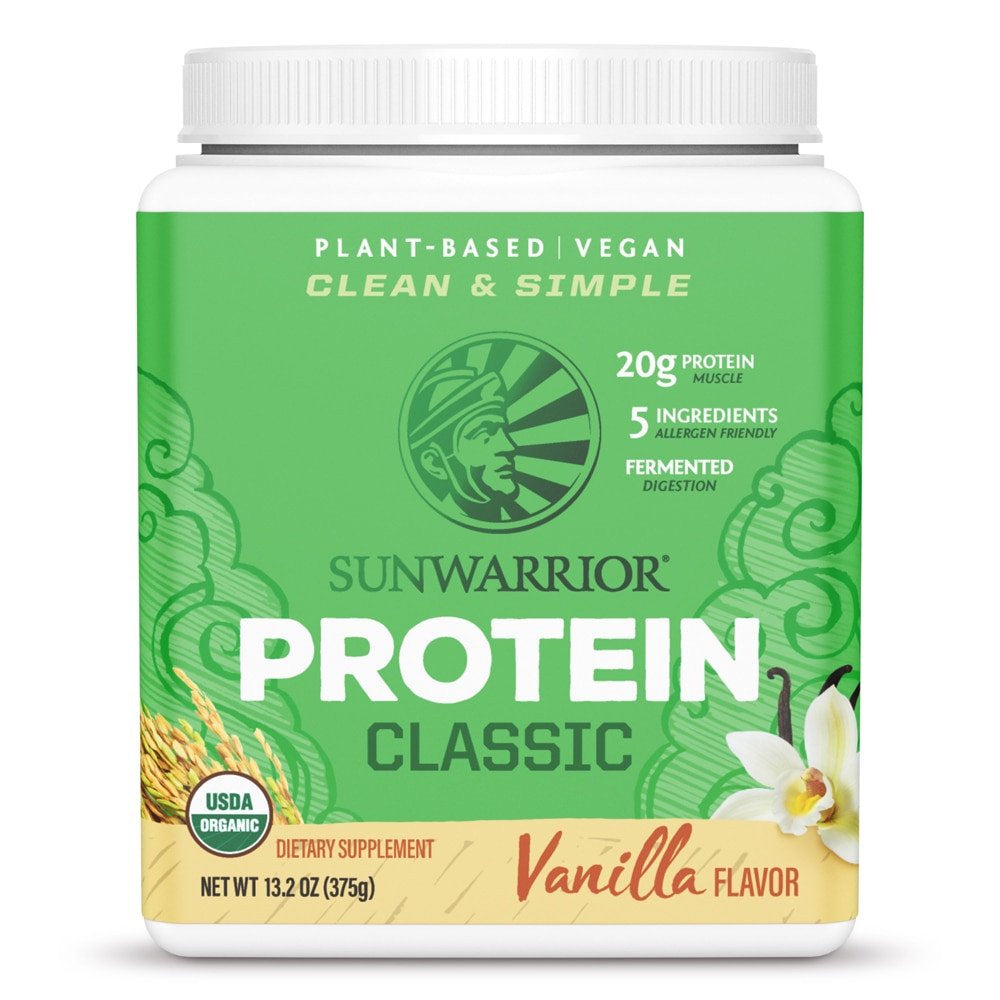 Sunwarrior Protein Classic Vanilla -- 15 Servings