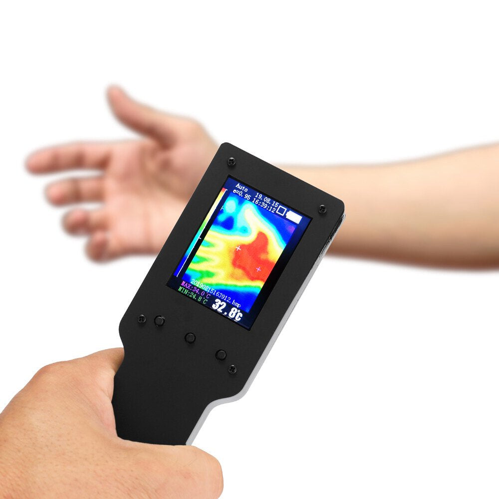 Simple Handheld Thermal Imaging Camera Digital LCD Display Screen Thermometer Measurement Instrument Multipurpose Detection Tool 2.4 Inch