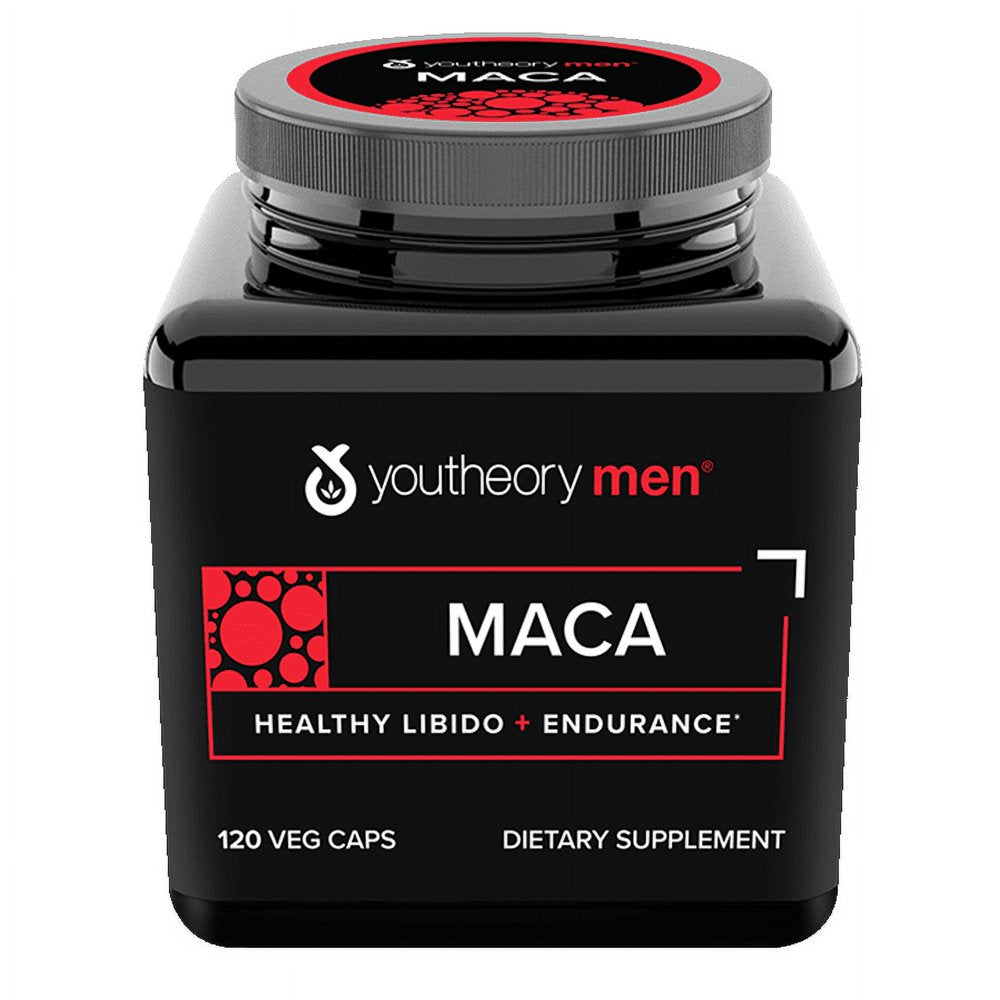 Youtheory Men'S Maca, 120 Veg Capsules 2 Packs