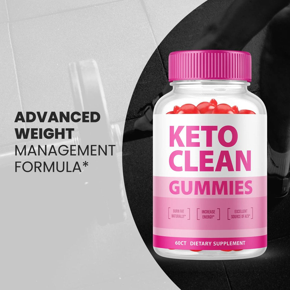 (2 Pack) Keto Clean ACV Gummies - Supplement for Weight Loss - Energy & Focus Boosting Dietary Supplements for Weight Management & Metabolism - Fat Burn - 120 Gummies