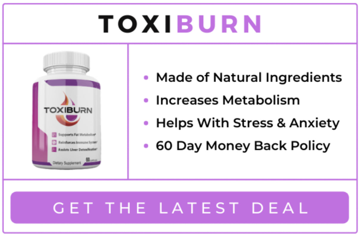 Toxiburn - Pills for Weight Loss - Energy Boosting Dietary Supplements for Weight Management and Metabolism - Advanced Ketogenic Ketones - 360 Capsules (6 Pack)