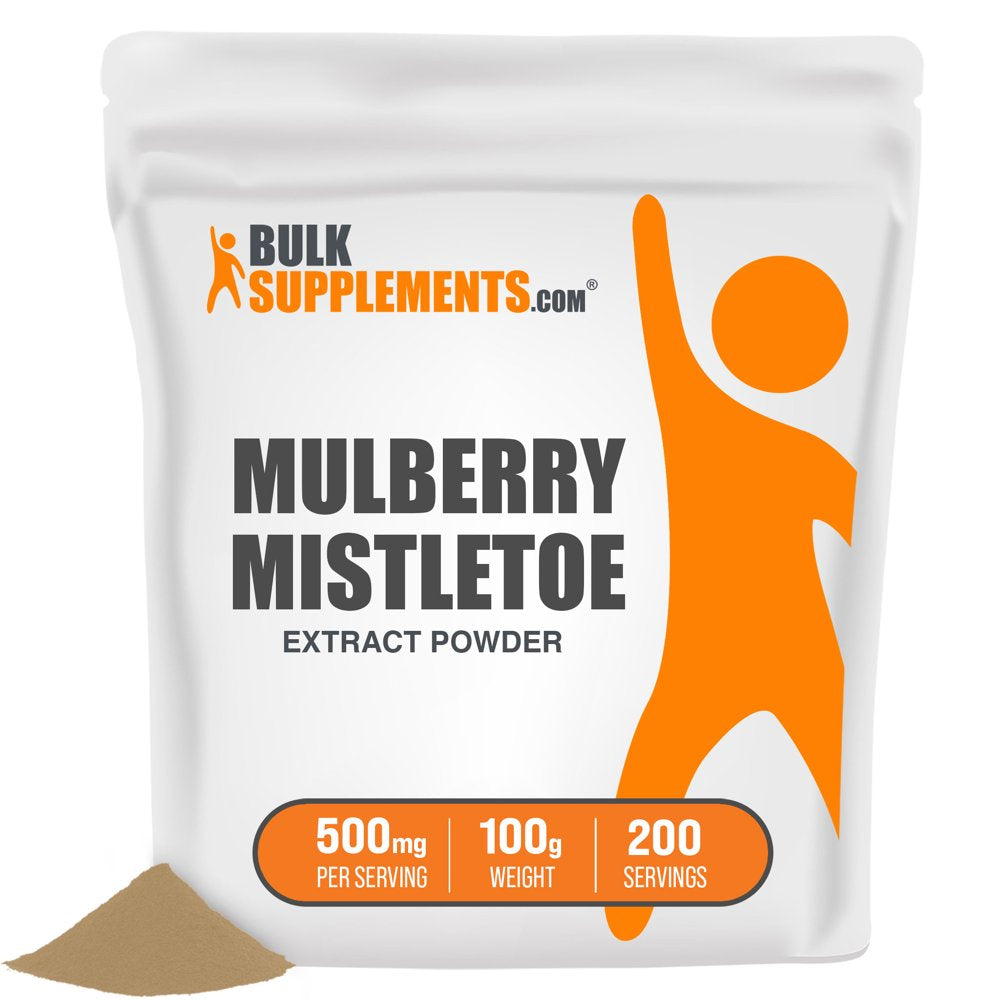 Bulksupplements.Com Mulberry Mistletoe Extract Powder, 500Mg - Supplement for Heart Health (100G - 200 Servings)