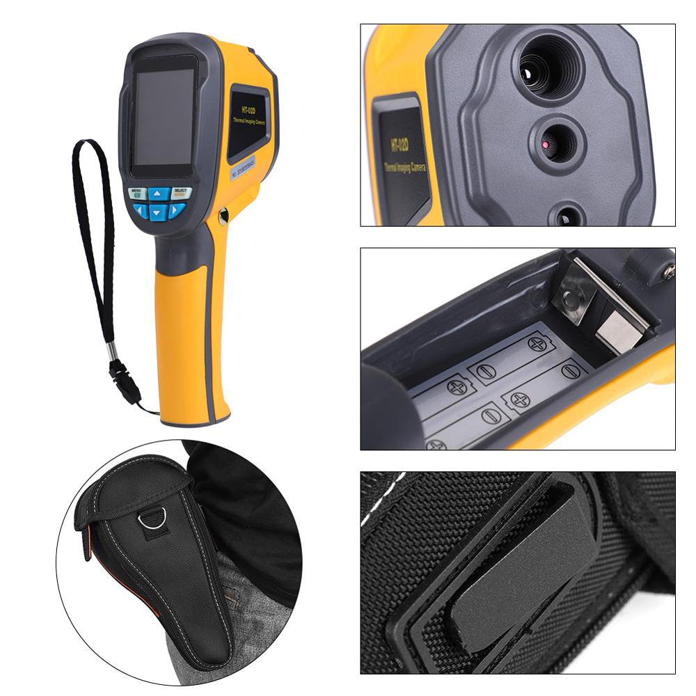 Mgaxyff HT-02D Handheld IR Thermal Imaging Camera Color Display 1024P 32X32 Resolution Thermal Imager, IR Imager, Infrared Camera