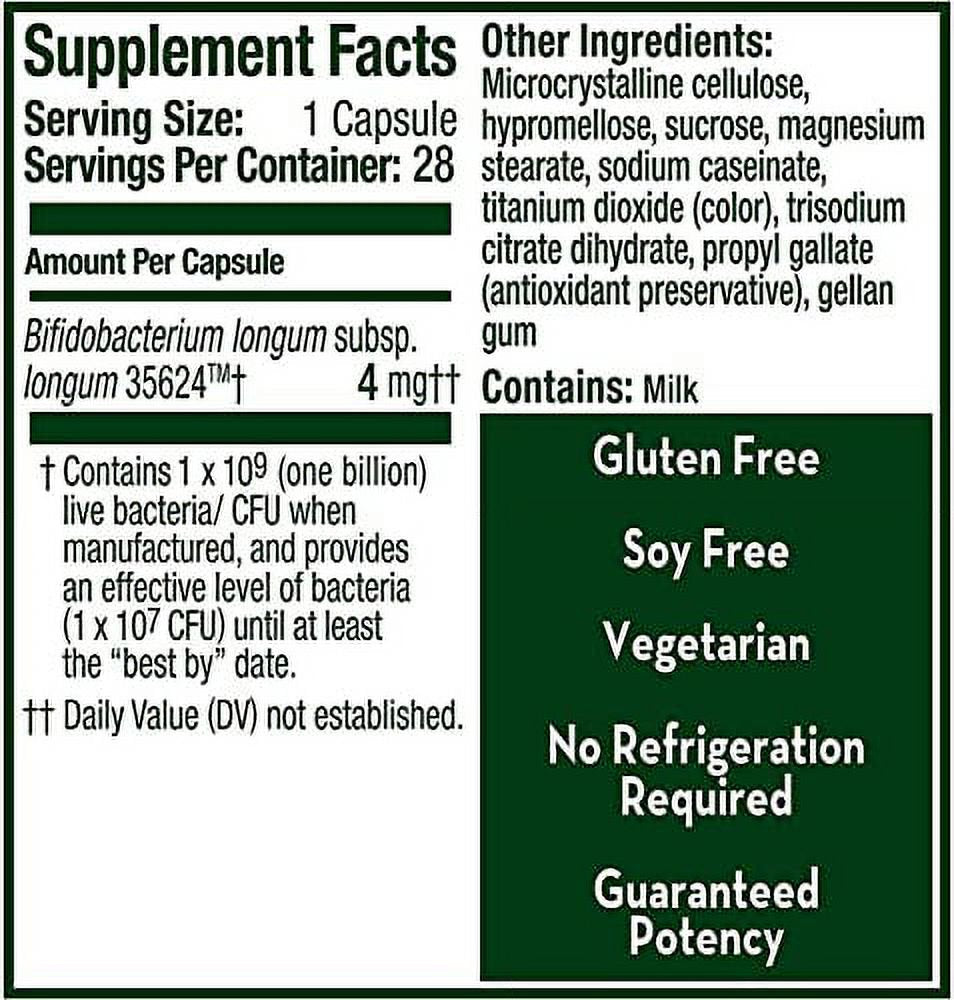 Align Probiotic, #1 Brand, Helps with Occasional Gas, Abdominal Discomfort, Bloating to Support a Healthy Digestive System 24/7, 28 Capsules