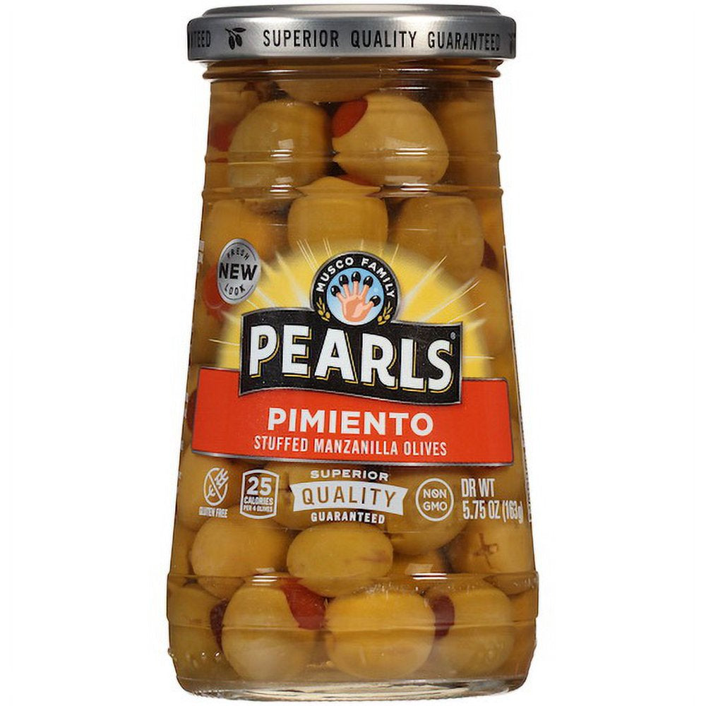 (Price/Case)Pearls Stuffed Manzanilla, 5.75 Ounces, 12 per Case