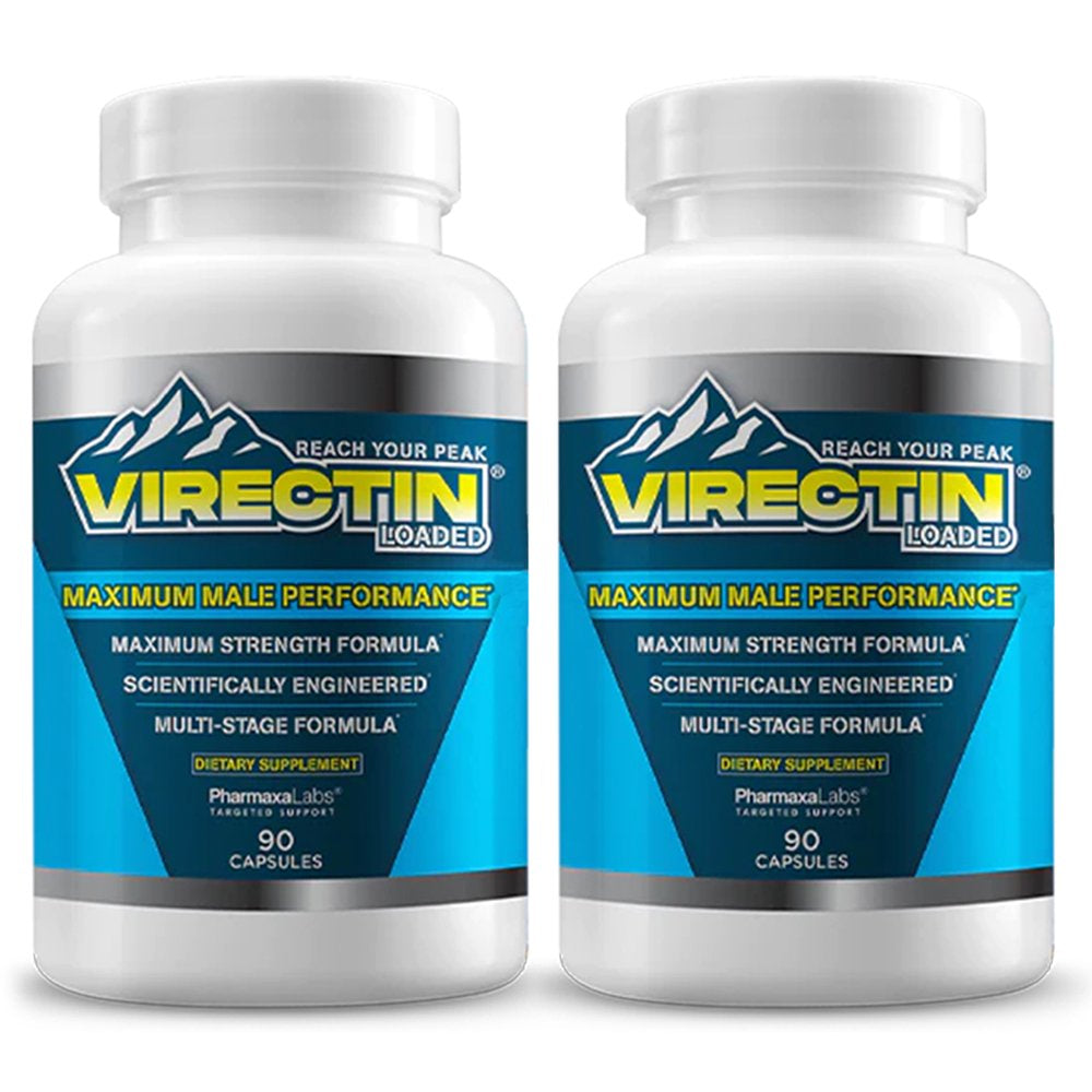 Virectin Loaded Dietary Supplement (90 Cap) 2 Pack