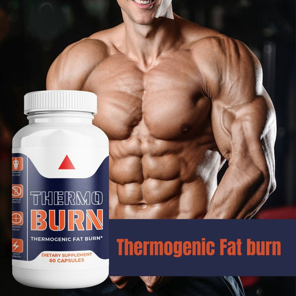 THERMO BURN Fat Burner Weight Loss Appetite Suppressant Belly Fat Burn 60 Capsules