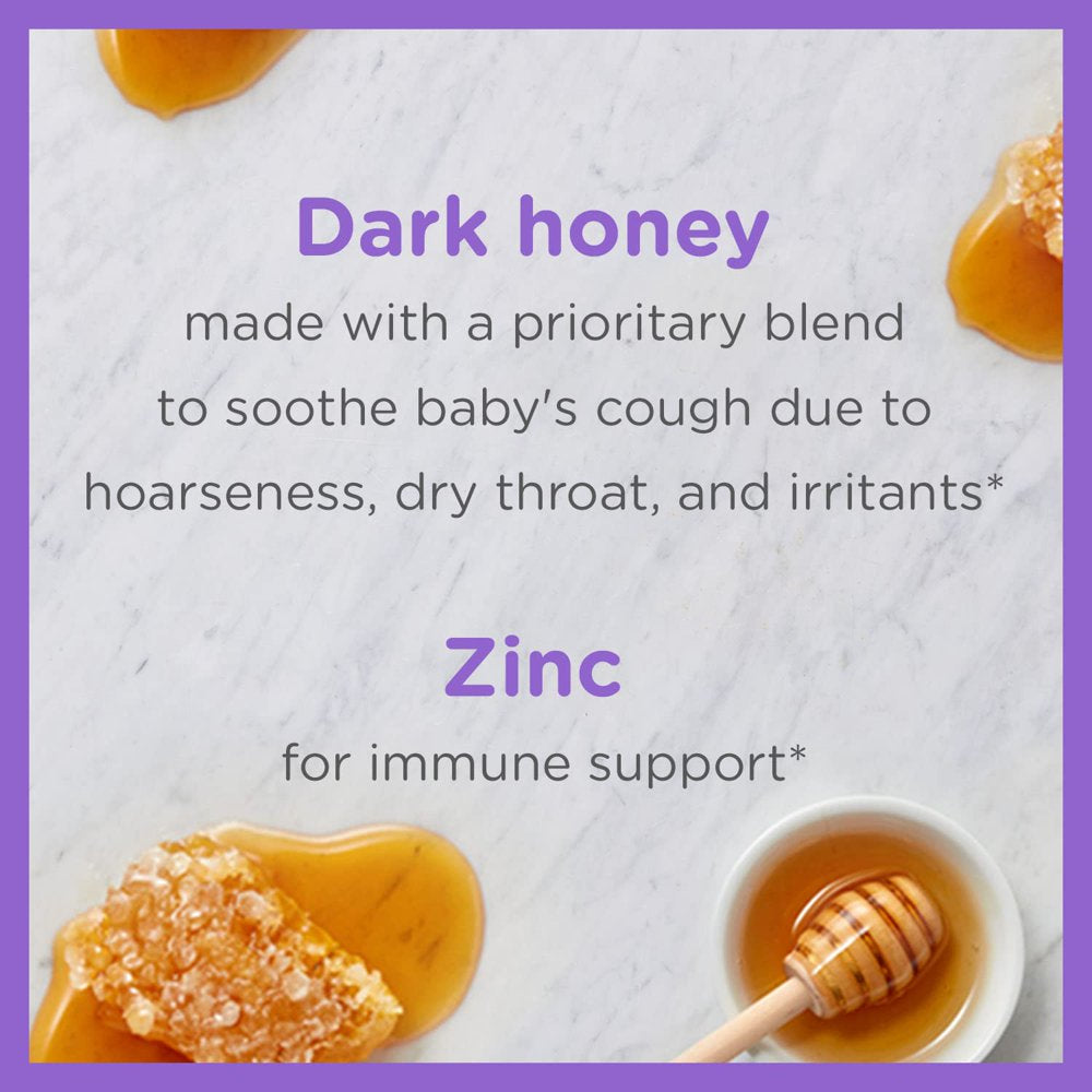 Zarbees Zarbee'S Baby Cough Syrup + Immune Support Relief Liquid, Grape, 2 Oz | CVS (Pack of 20)