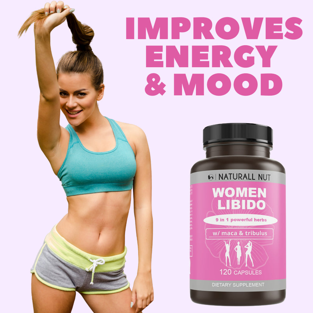 Women Libido, Herbal Complex for Women Health, 2 Month Supply, Female Fullness