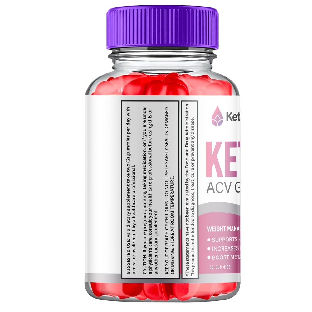 (2 Pack) Keto Drops Keto ACV Gummies - Apple Cider Vinegar Supplement for Weight Loss - Energy & Focus Boosting Dietary Supplements for Weight Management & Metabolism - Fat Burn - 120 Gummies