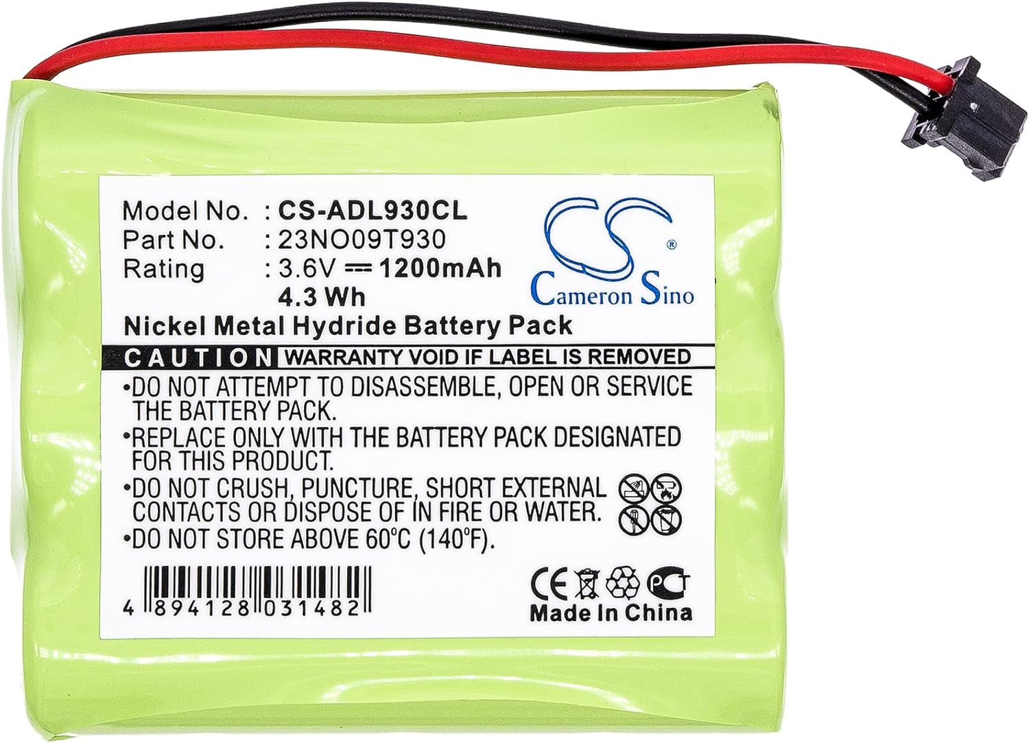 1200Mah Battery for CLA985, CLT980, CLT982E, CLT985, CLT990, SPR-915