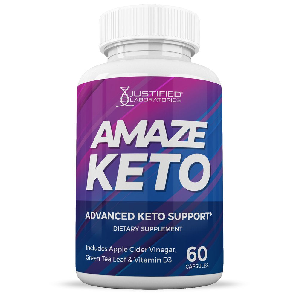 (10 Pack) Amaze Keto ACV Pills 1275Mg Alternative to Gummies Dietary Supplement 600 Capsules