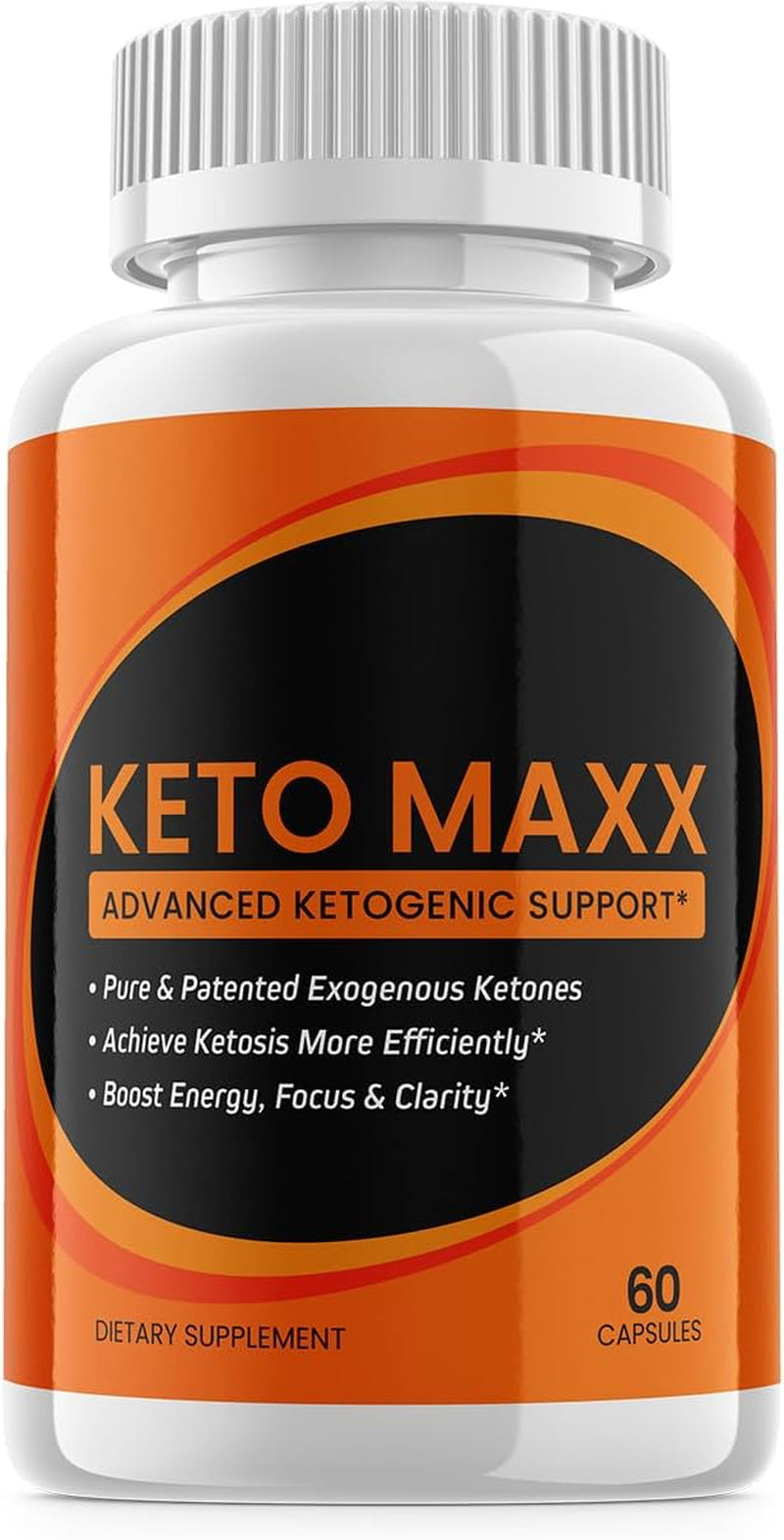 Keto Maxx Pills, Advanced Ketogenic Formula (60 Capsules)